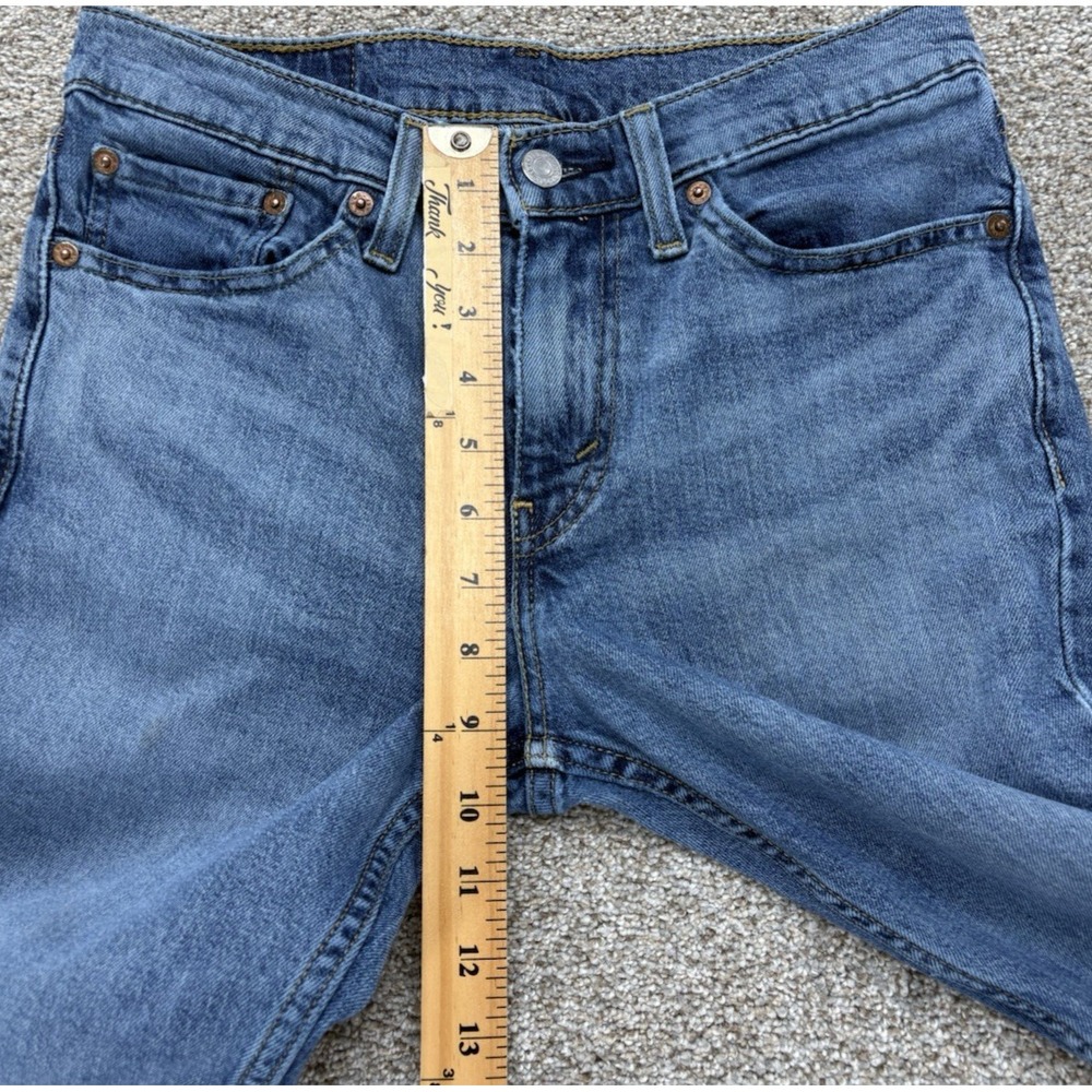 Levi's 511 Slim Jeans Mens Size 29x30 Stonewashed Blue Low Rise Stretch Denim - Picture 6 of 10